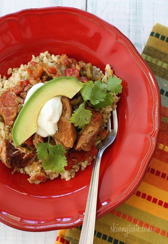 slow cooker pork and green chile stew recipe