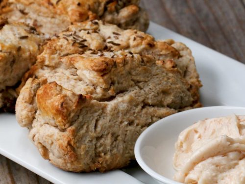 soda bread scones with irish whiskey butter recipe