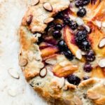 blueberry peach frangipane galette recipe