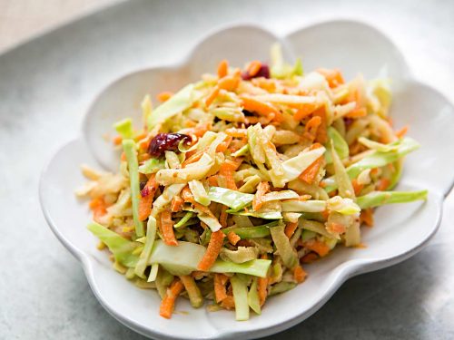 broccoli slaw with cranberry orange dressing recipe