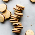 butter cookies with orange & chocolate ganache recipe