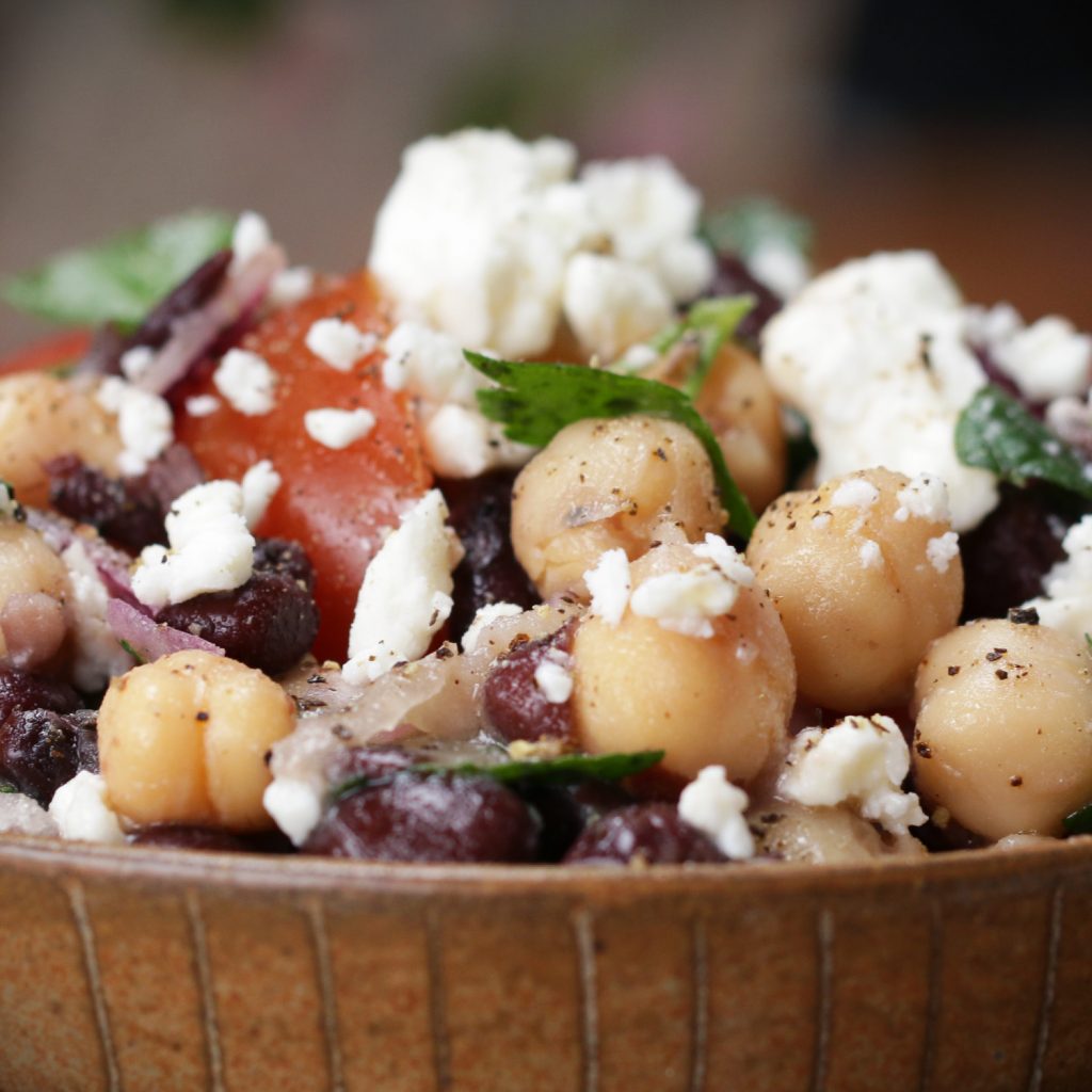 chickpea and black bean salad recipe