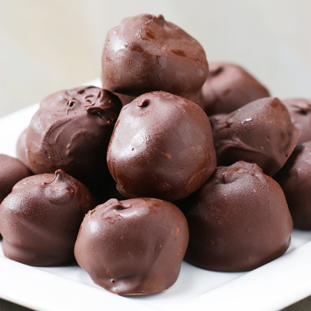 chocolate peanut butter oat balls recipe