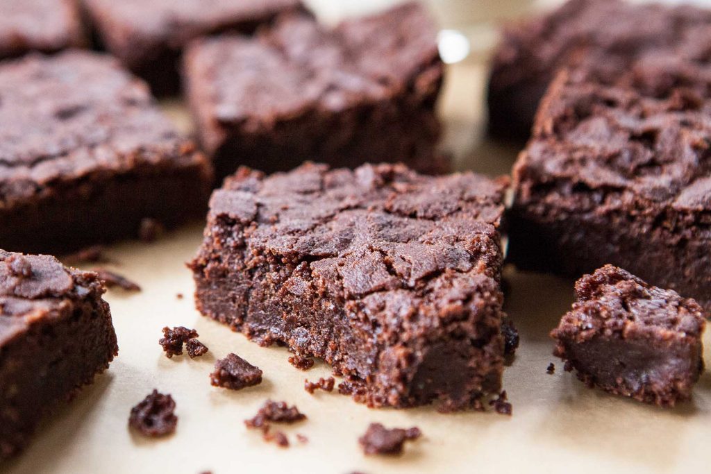 fudgy gluten-free chocolate brownies recipe