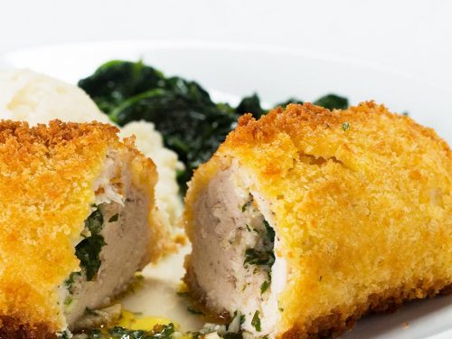 garlic butter-stuffed chicken recipe