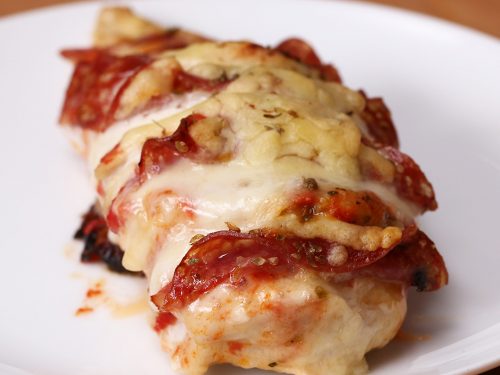 hasselback pizza chicken recipe