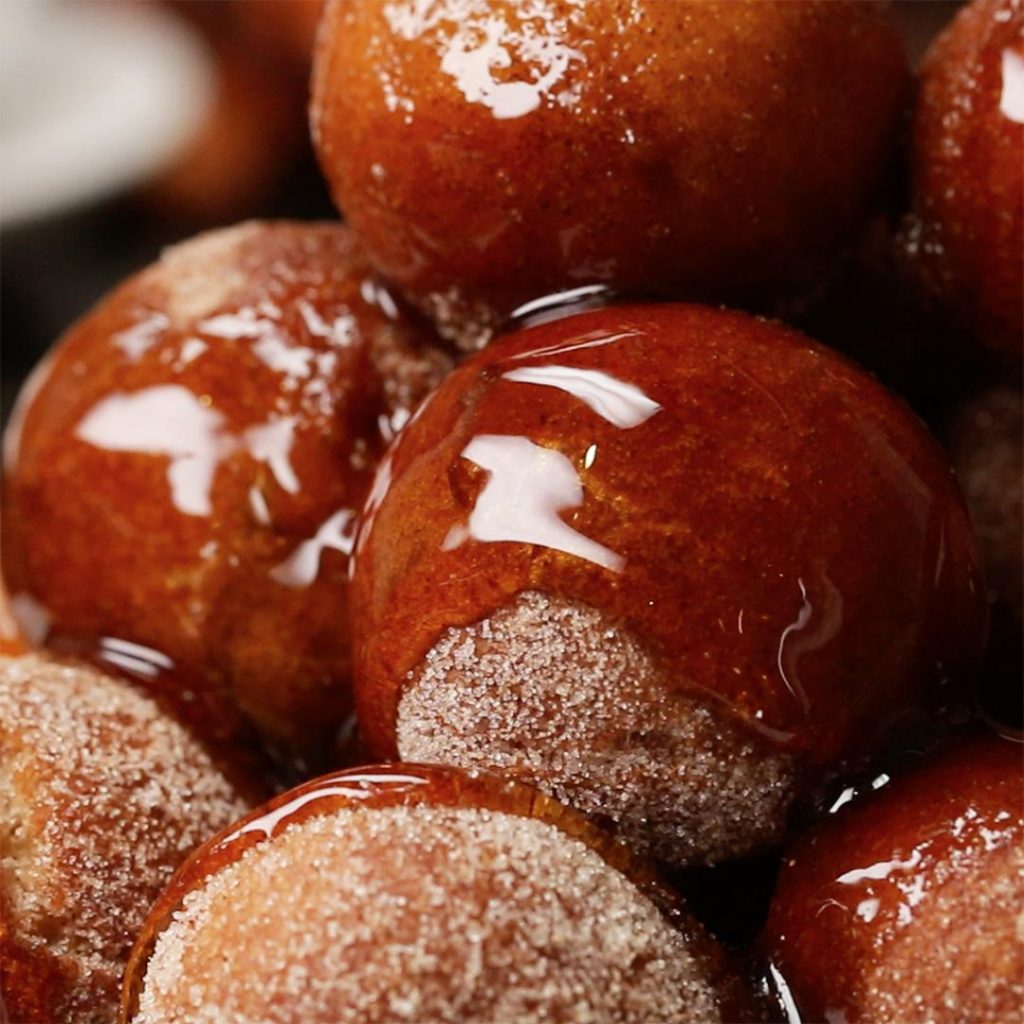 mini cinnamon doughnuts (sātā andagī inspired) recipe