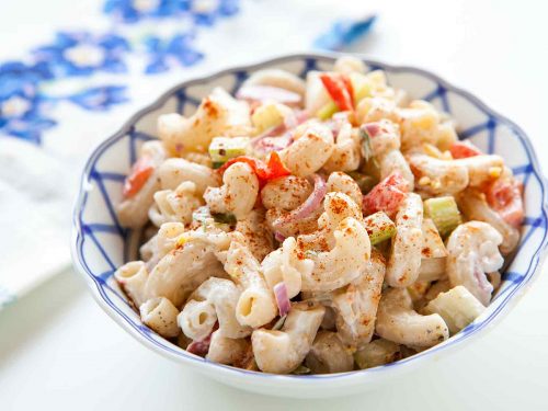 mom’s easy macaroni salad recipe