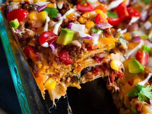 taco casserole recipe