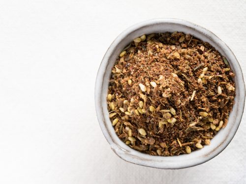 flavorful za'atar seasoning