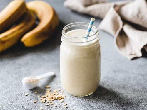 delicious banana bread smoothie