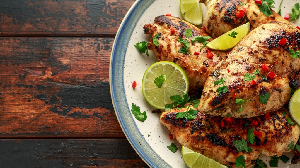 seasoned cilantro lime chicken