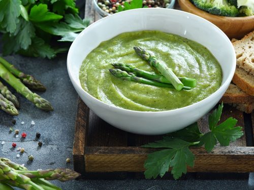 creamy asparagus soup