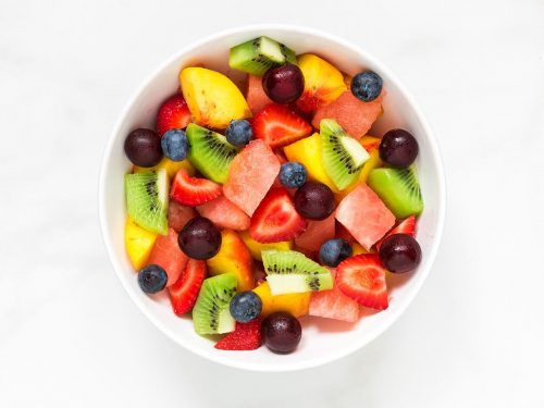 fresh summer fruit salad