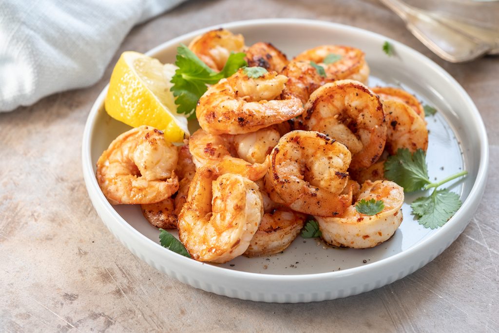 grilled garlic shrimp