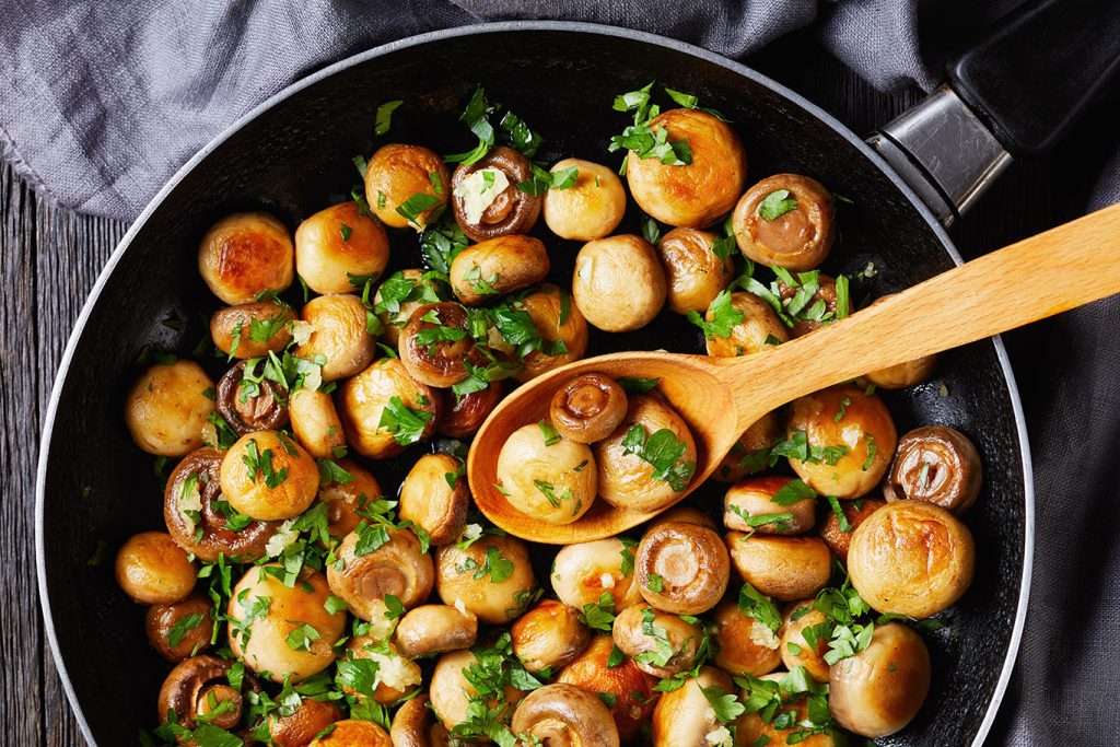 savory garlic mushroom