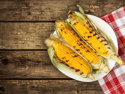 buttery grilled corn on the cob