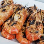 grilled sriracha shrimp