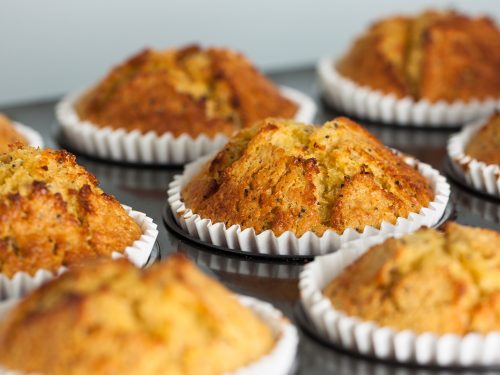 healthy banana muffins