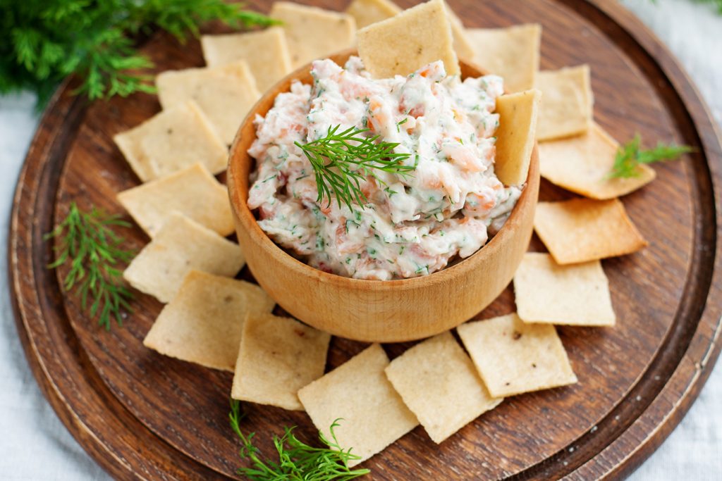 smoky salmon dip