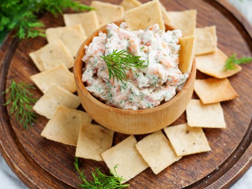 smoky salmon dip