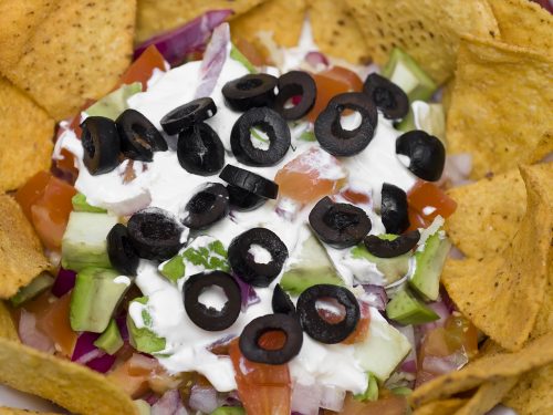 flavorful seven layer dip