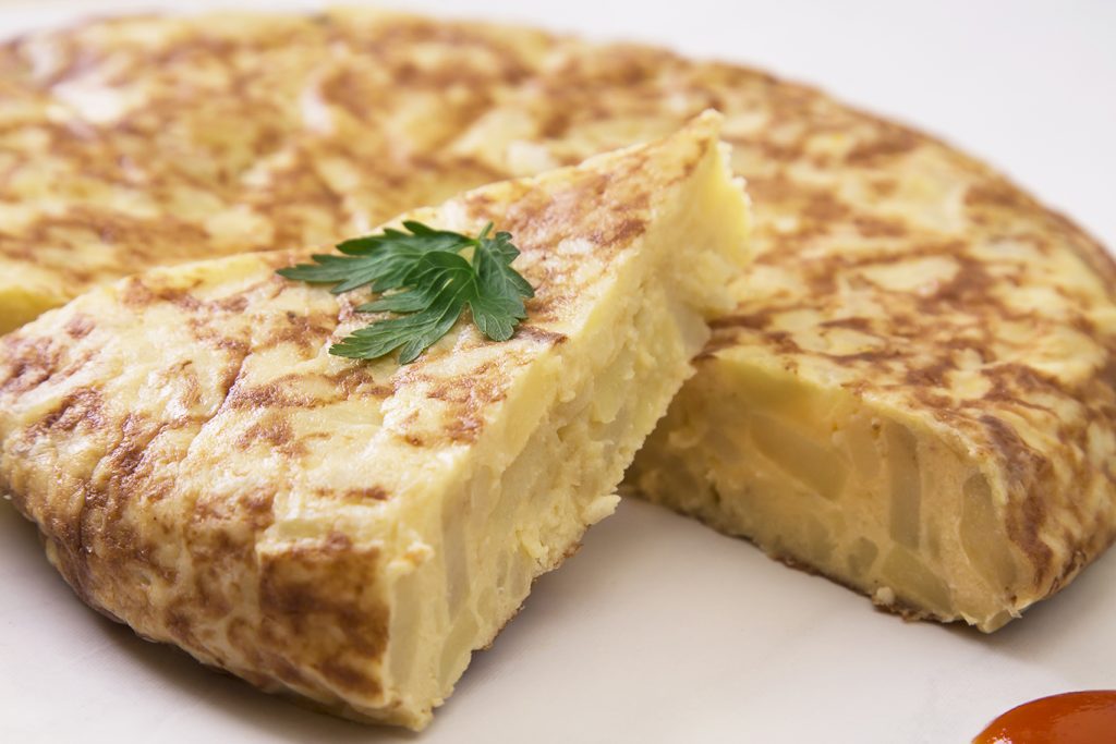 flavorful spanish potato omelette