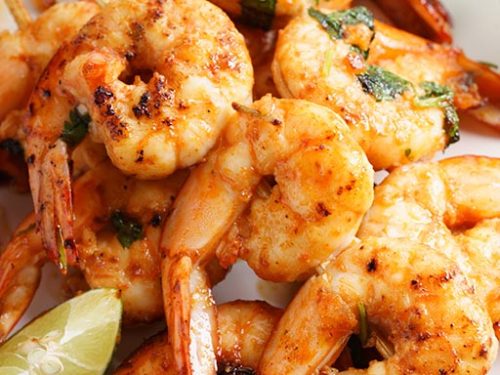 delicious grilled shrimp