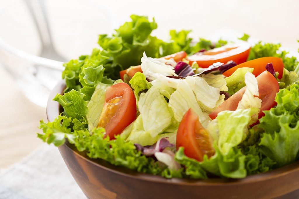 healthy tomato salad