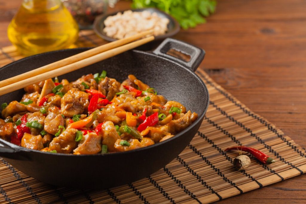 spicy peanuts chicken