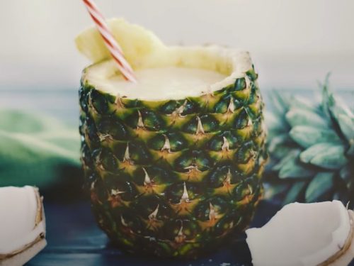 piña banana colada smoothie recipe