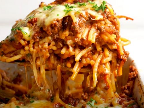 baked tex-mex spaghetti recipe