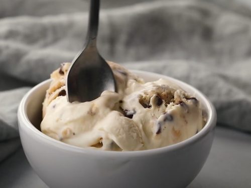 salted malted cookie dough ice cream recipe