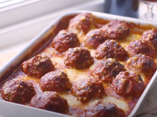 italian baked meatballs recipe