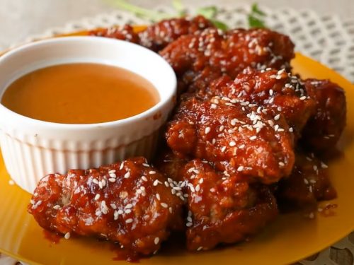 fiery chicken wings recipe