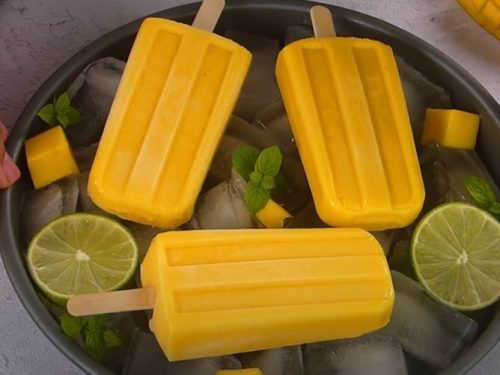 coconut mango ice pops recipe