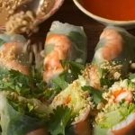 summer rolls with spicy peanut sauce recipe