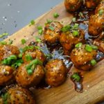 asian turkey meatballs with lime cilantro sauce recipe