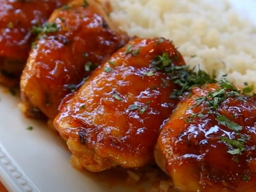 grilled ginger chicken with apricot chutney recipe