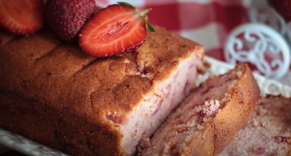 strawberry shortcake loaf recipe