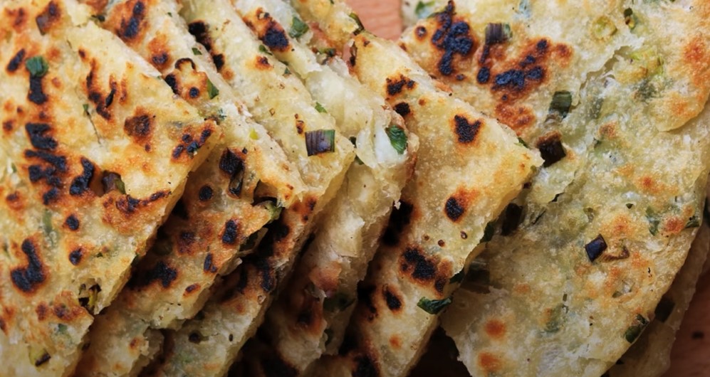 sesame scallion tortillas recipe