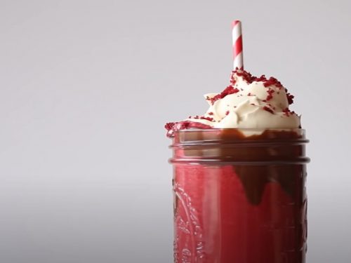 red velvet milkshake recipe