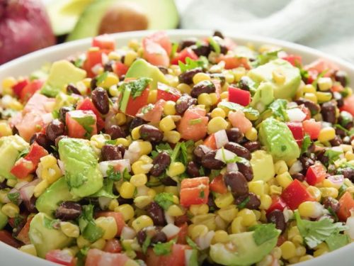 spicy black bean burger tex-mex salad recipe