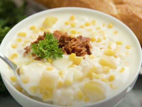 corn chowder with beef recipe