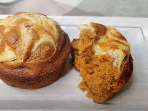 cream cheese pumpkin muffins recipe