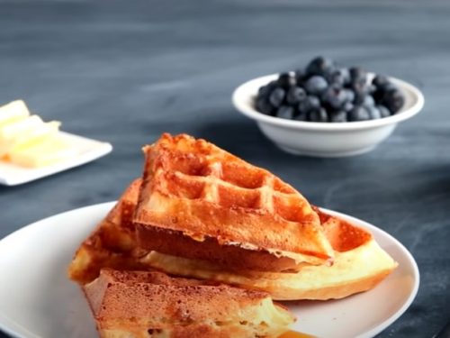 snickerdoodle waffles recipe