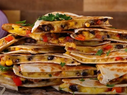 vegetarian quesadillas recipe