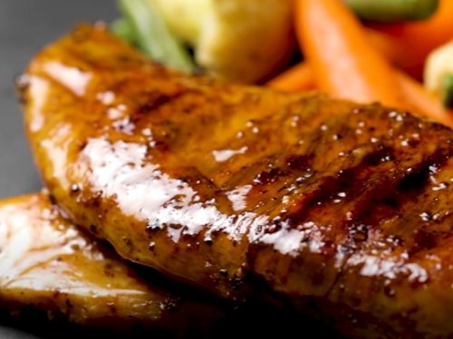 grilled chicken breasts with grapefruit glaze recipe