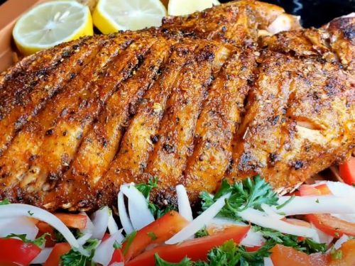 grilled whole snapper recipe