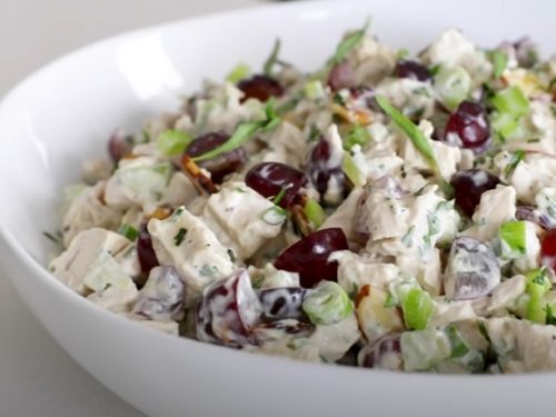 chicken salad with gorgonzola and figs recipe